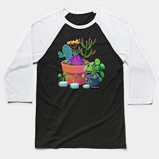 Succulents in pots Baseball T-Shirt